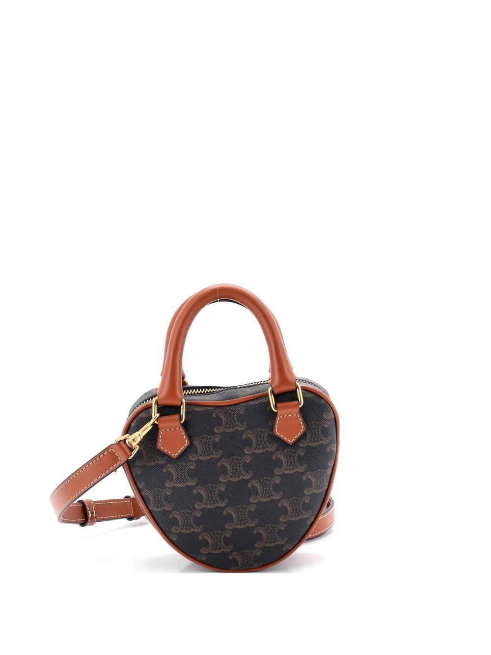 Celine Heart Bag Triomphe Coated Canvas #364582C95B